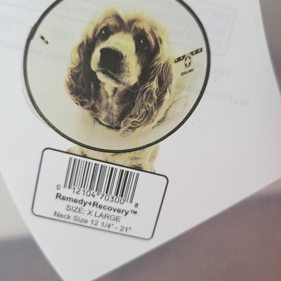 Dog Cone for X-large dog new with all the tags still attached - Picture 8 of 8